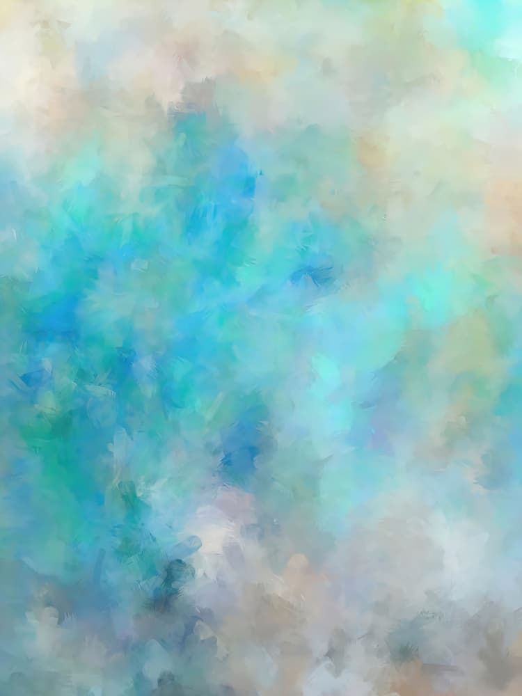 Dreamy Ocean Blues by Alpenglow Workshop — canvas wall art