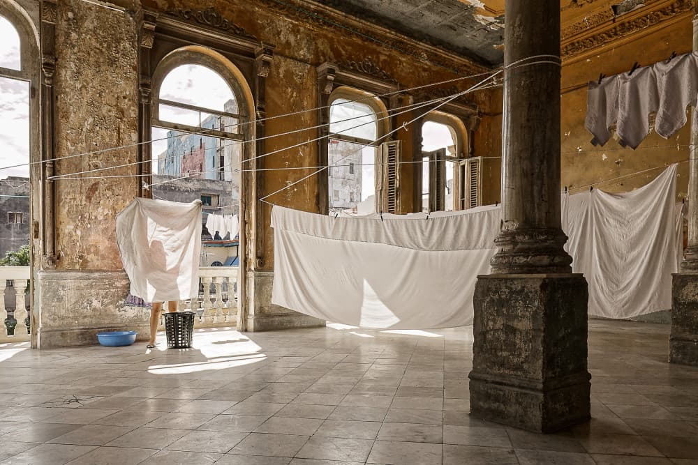 Laundry In Light by Bjorn Bjornson — canvas wall art
