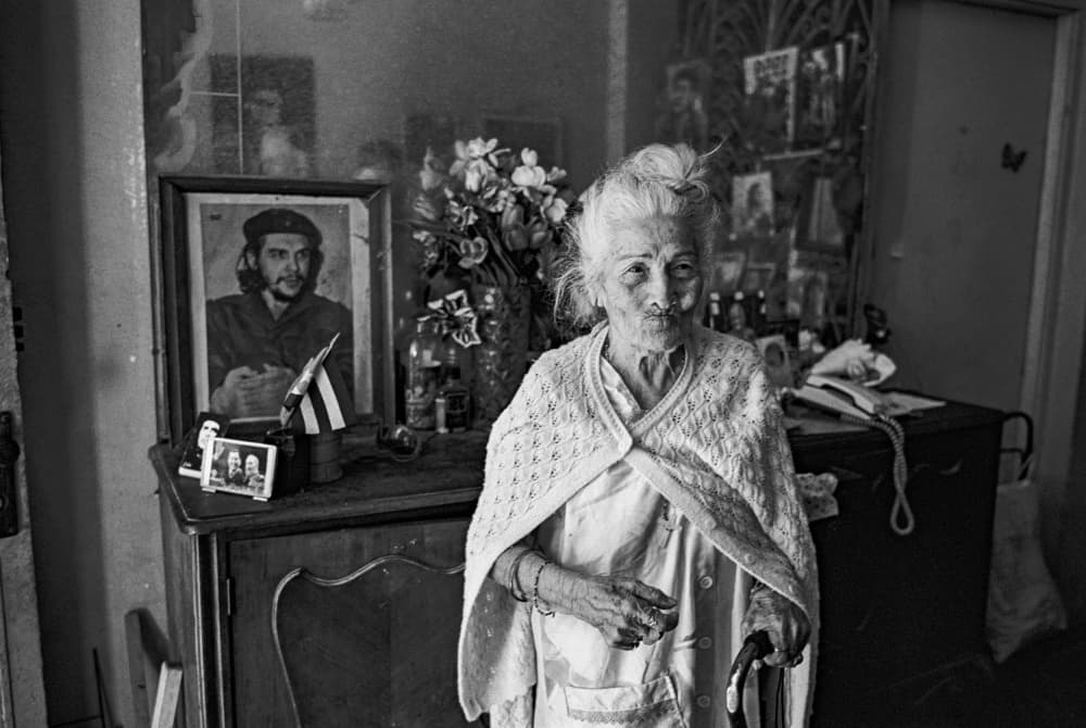 Elderly Cuban Woman by Ken Frank — canvas wall art