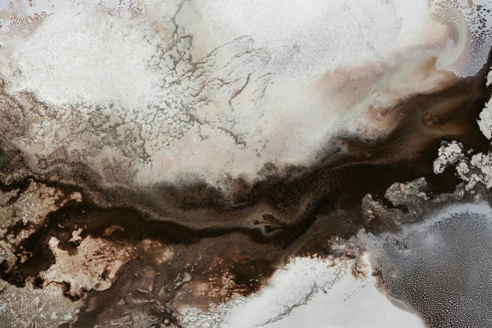 Rustic Abstract - Sepia Serendipity by Petra Meikle de Vlas — canvas wall art