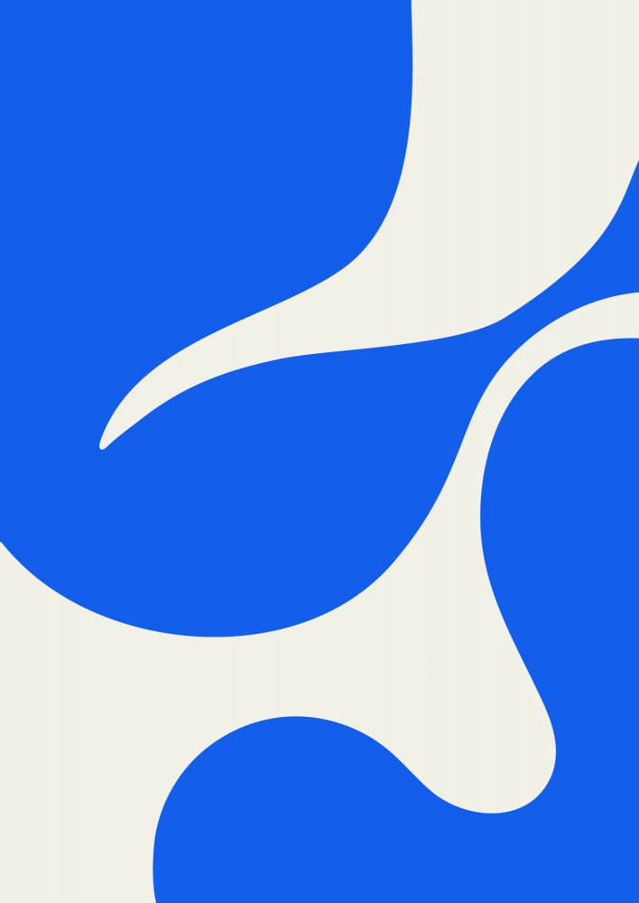 Softtension(blue) by Treechild — canvas wall art