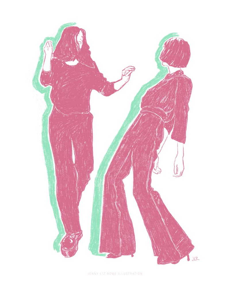 Jlr Dancing3 Copy by Jenny Liz Rome — canvas wall art