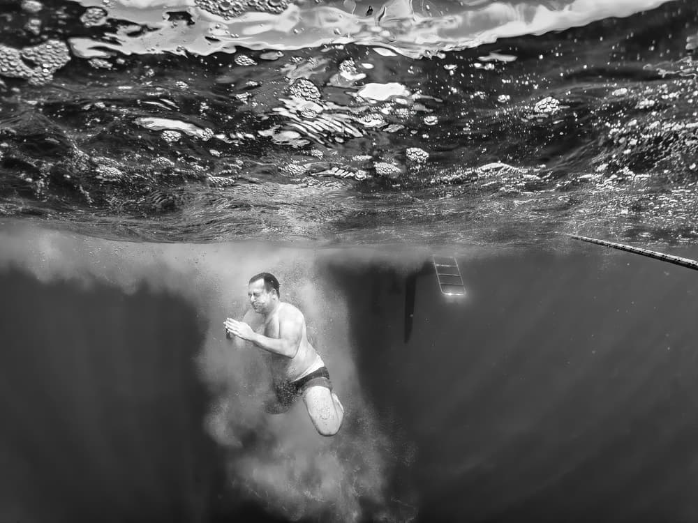 Underwater Serenity by Ido Meirovich — canvas wall art