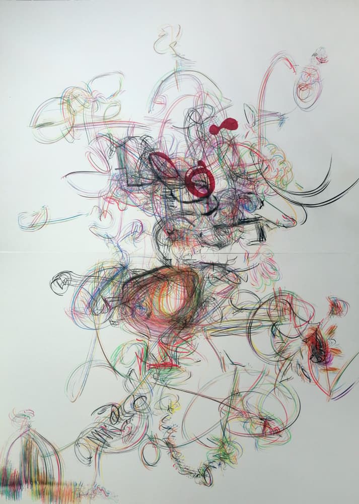 Vibrant Abstract Swirls by Stefano Mazzolini — canvas wall art