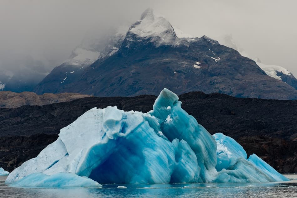 Glacial Blue Iceberg Peak by Dmitry Dubikovskiy — canvas wall art
