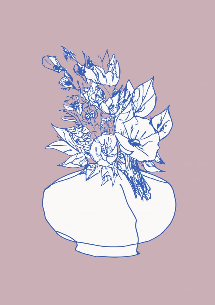 Floralineno10 by Treechild — canvas wall art