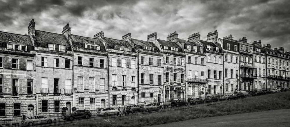 Historic City Terrace by JONATHAN VARJABEDIAN — canvas wall art