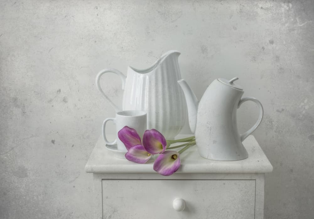 Shabby Chic Still Life by Margareth Perfoncio — canvas wall art