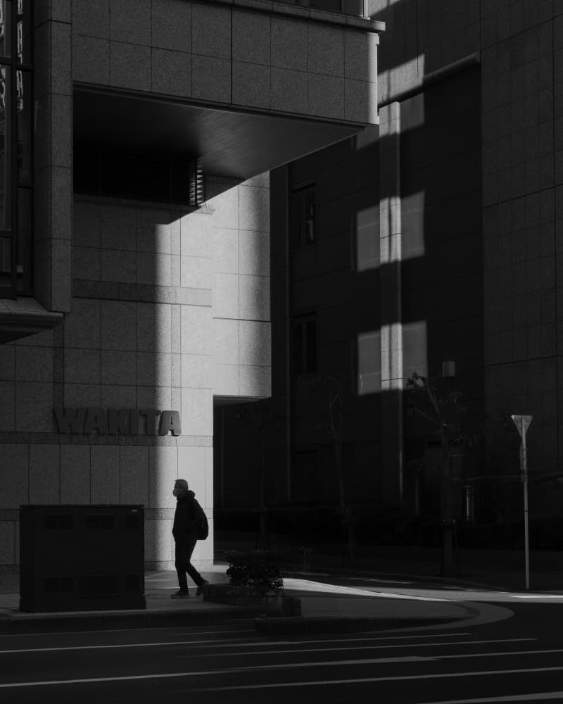 Urban Light and Shadow by Yasuhiro Takachi — canvas wall art