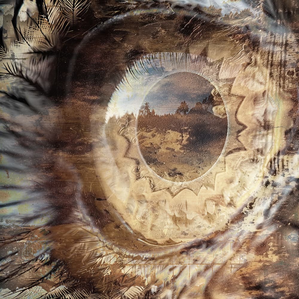 Mystic Desert Eye by Rafal Kulik — canvas wall art