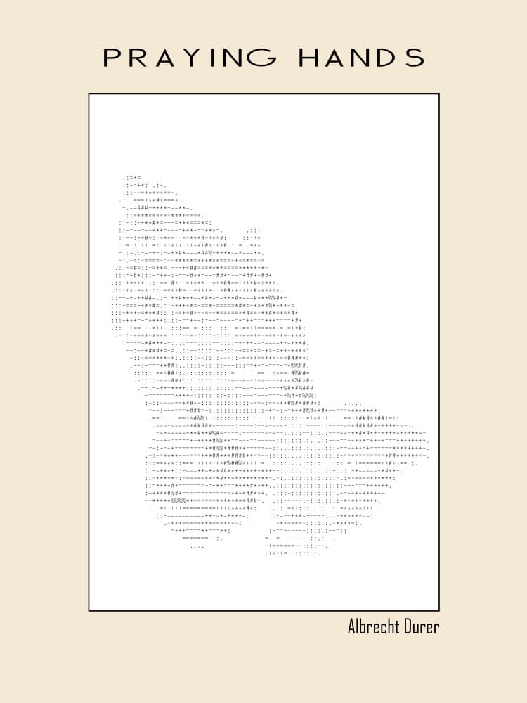Praying Hands Devotion by Doa Project — canvas wall art