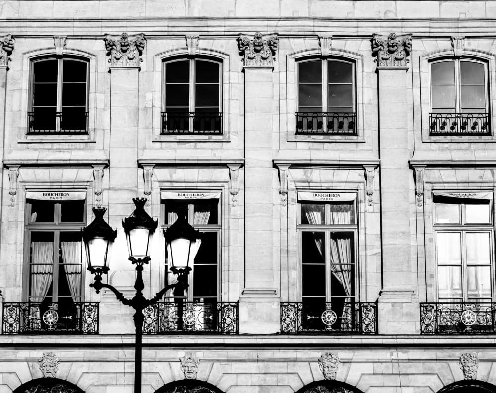 Elegant Parisian Street Scene by Talitha McQueen — canvas wall art