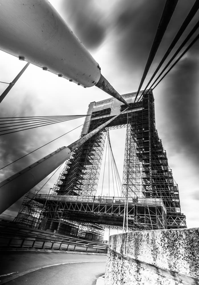 Industrial Bridge Perspective by Theodoor Ferdinand — canvas wall art