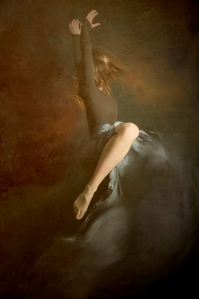 Ethereal Dance Movement by Olga Mest — canvas wall art