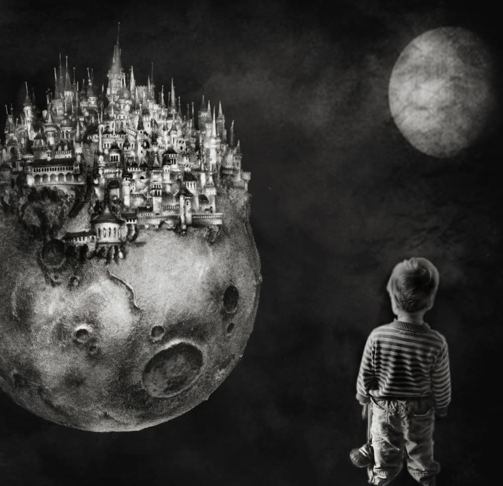 Let your dreams be bigger than your fears by Yvette Depaepe — canvas wall art
