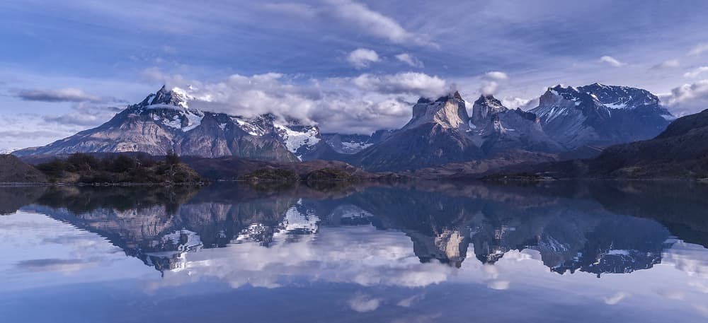 Majestic Mountain Reflection by Vladimir Driga — canvas wall art
