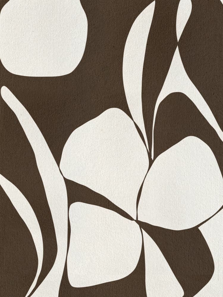Muted Petals No 1 by Shatha Al Dafai — canvas wall art