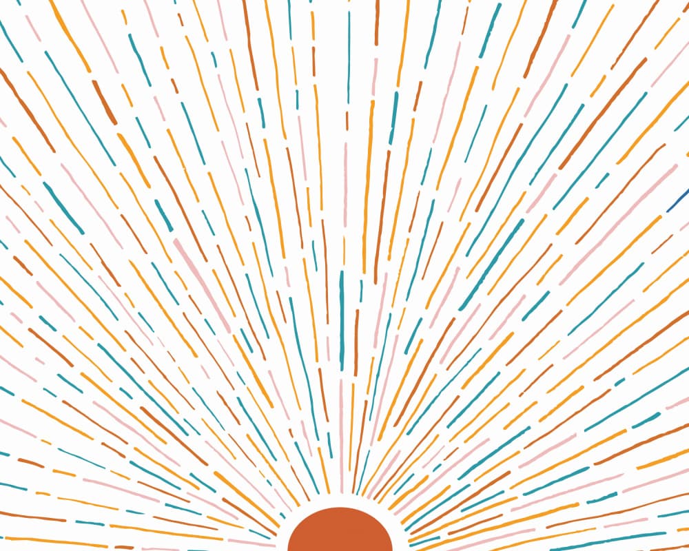 Sunshine All Around2 by Kristian Gallagher — canvas wall art