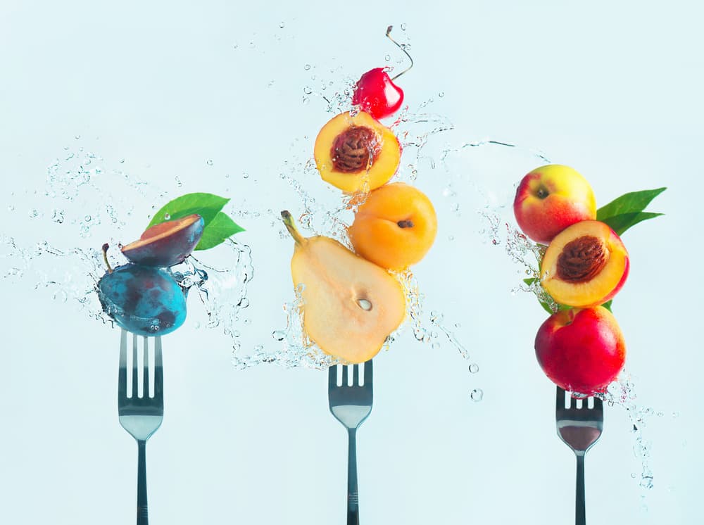 Fresh Fruit Splash by Dina Belenko — canvas wall art