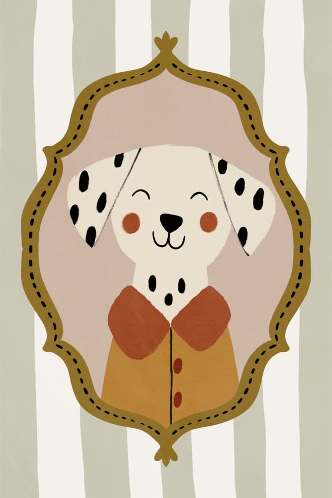 Happydogportrait by Treechild — canvas wall art