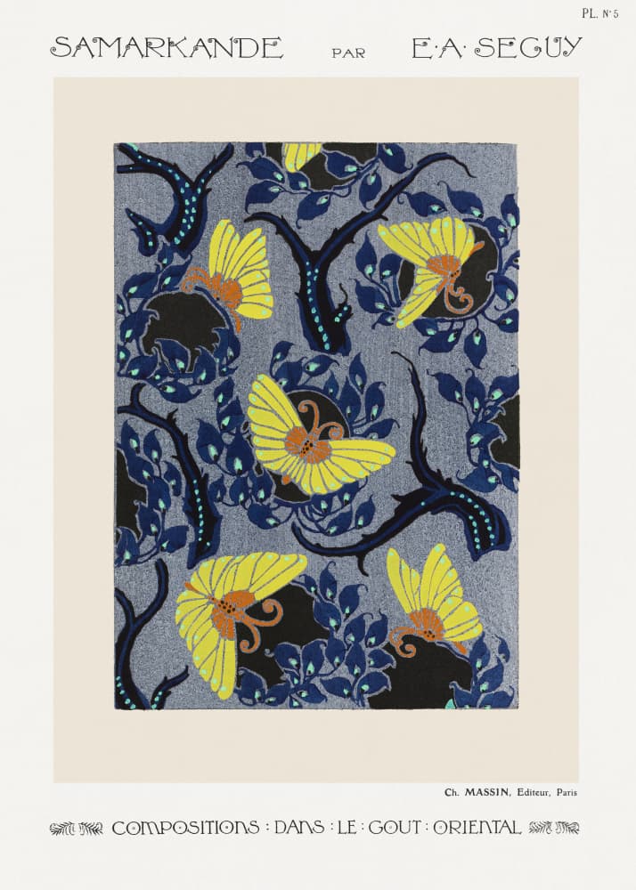 Samarkande 5 by Emile Alain Seguy — canvas wall art