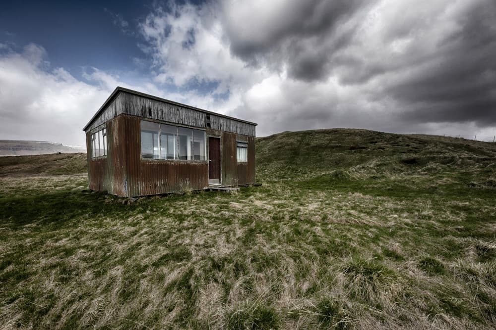 Remote Rustic Shack by Þorsteinn H. Ingibergsson — canvas wall art