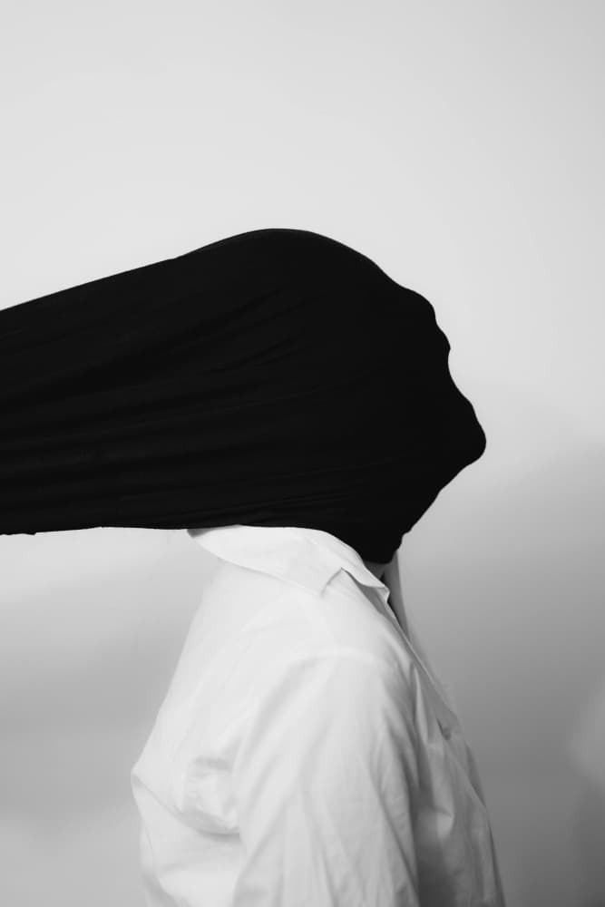 Faceless Profile by Mihai Teslariu — canvas wall art