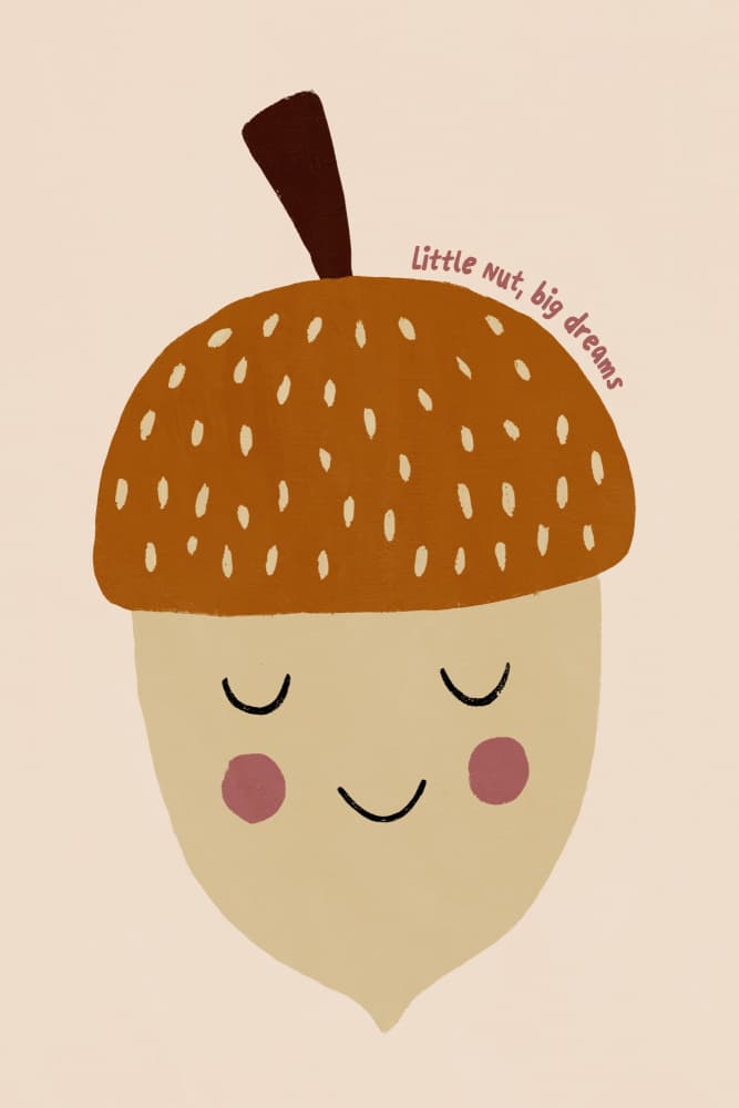 Littlenut by Treechild — canvas wall art