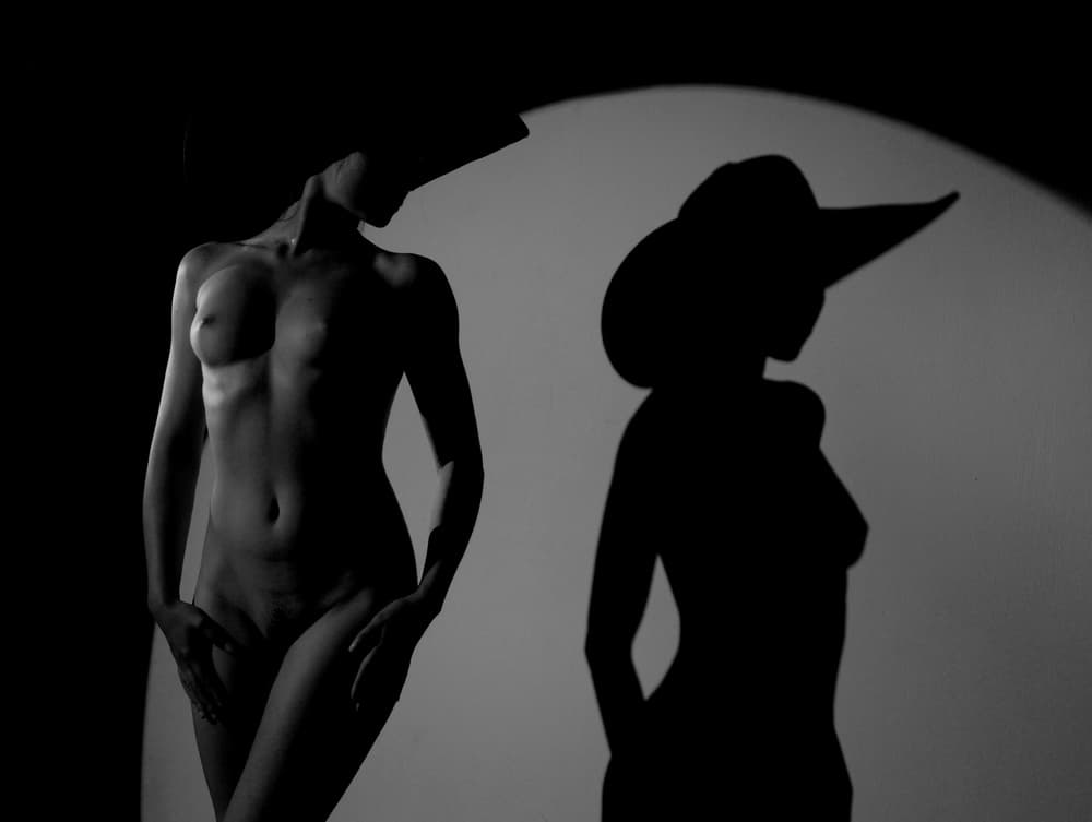The hat by Izak Katz — canvas wall art