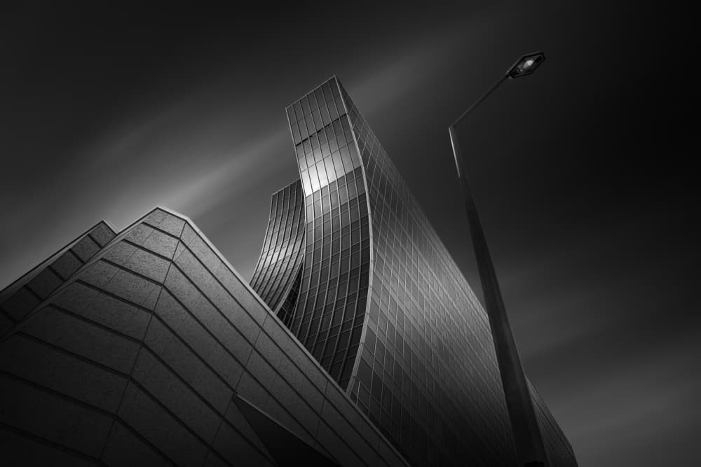Urban Curves And Light by Yoshihiko Wada — canvas wall art