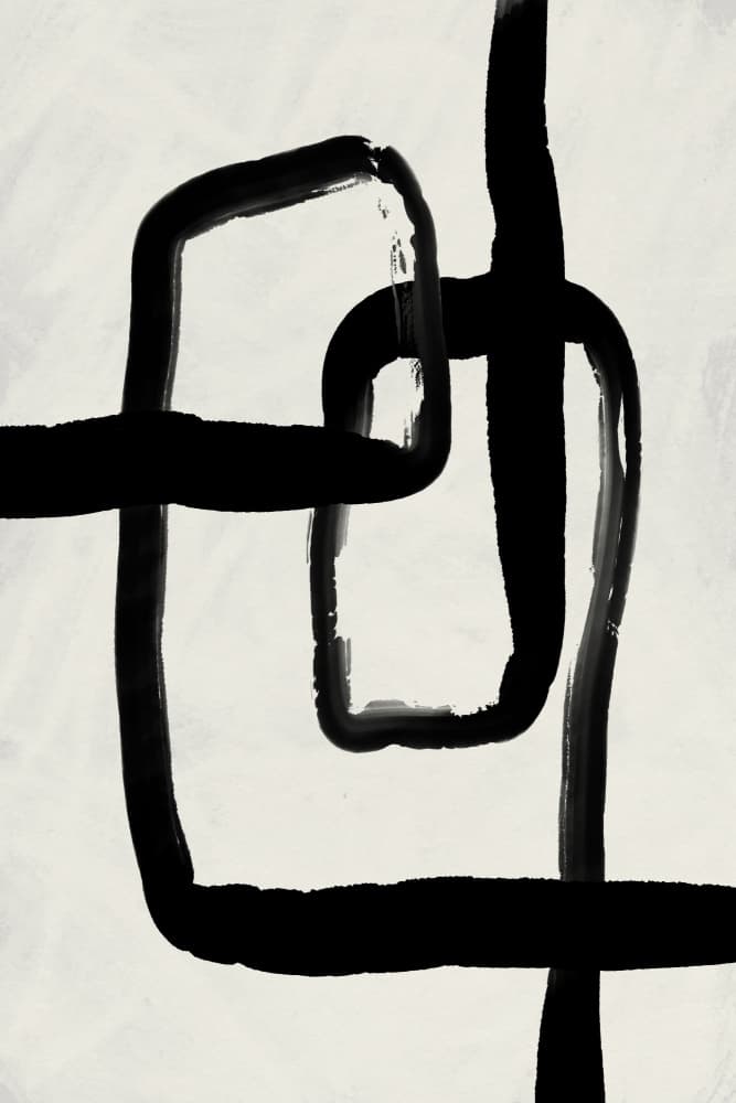 Entangled Lines by Treechild — canvas wall art