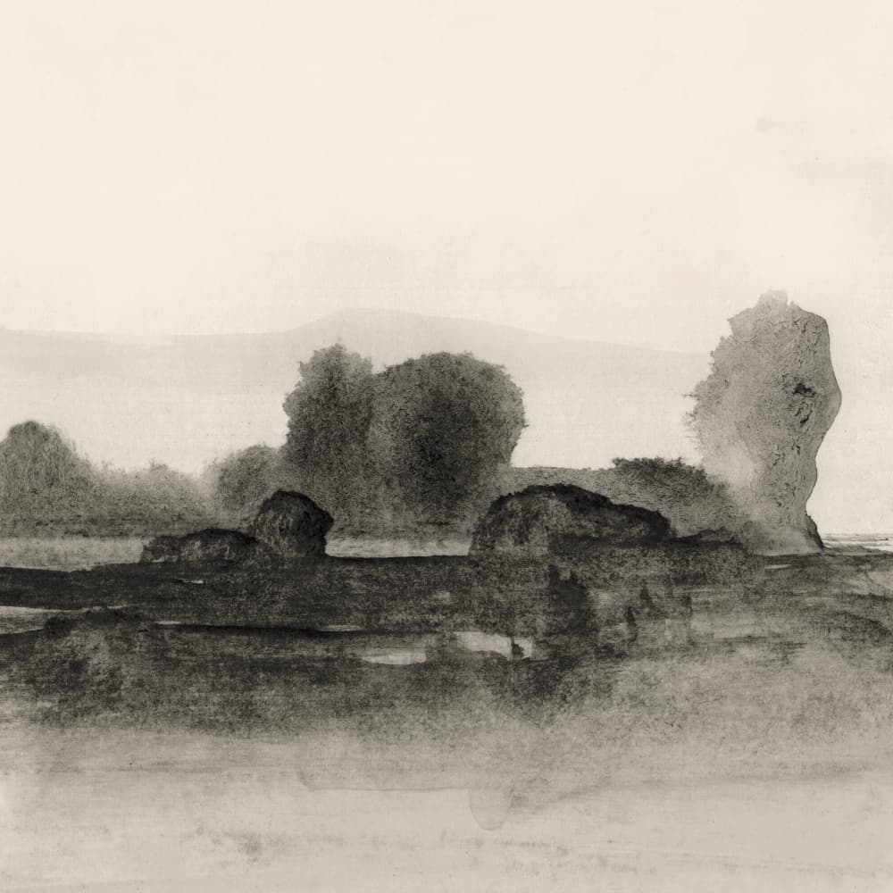 Land 2 by Dan Hobday — canvas wall art