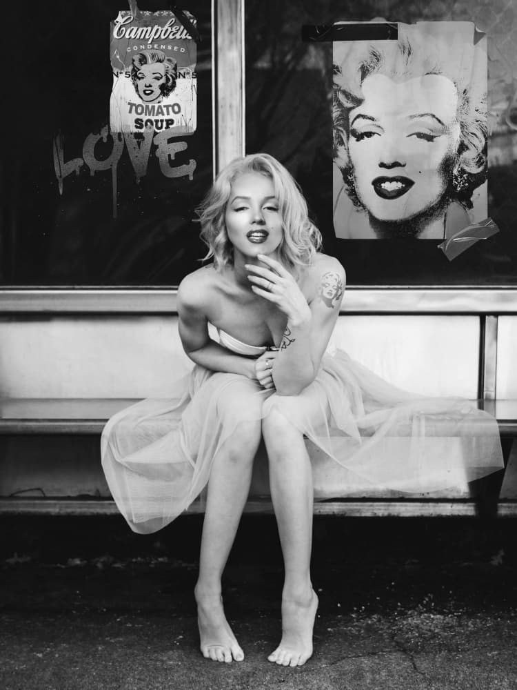 New Marilyn BW