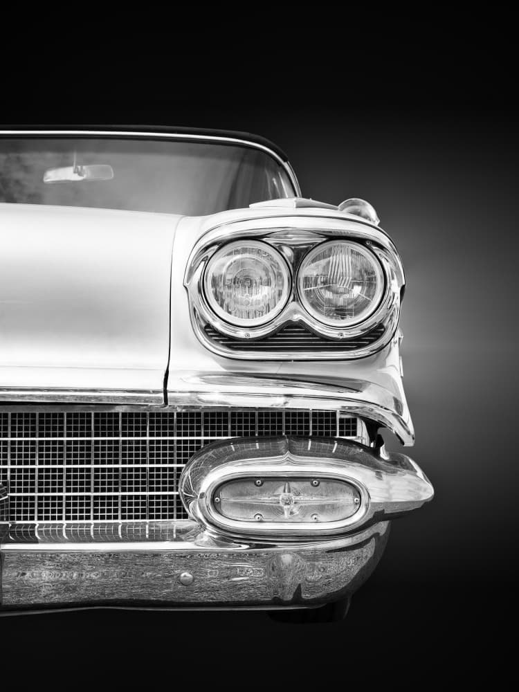 Timeless Auto Front by Beate Gube — canvas wall art