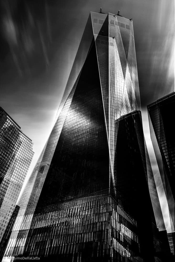 Modern Skyscraper Twist by Massimo Della Latta — canvas wall art