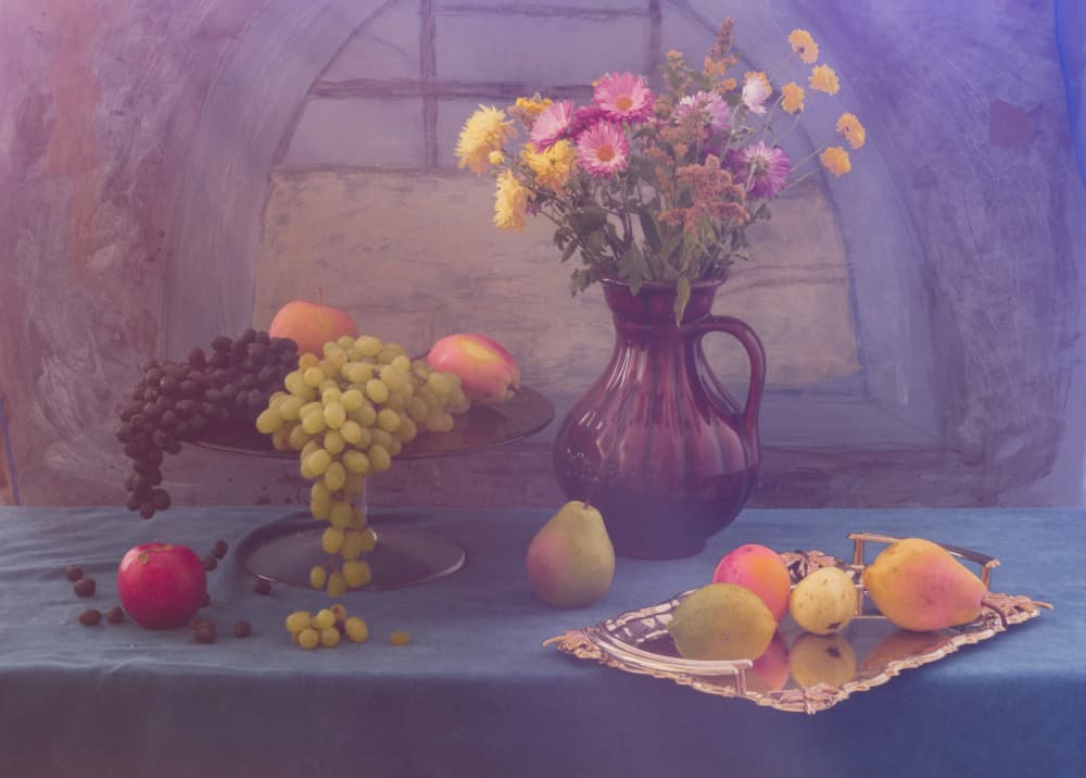 Vibrant Autumn Harvest by UstinaGreen — canvas wall art