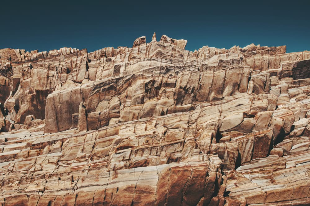 Layered Desert Cliffs by Tim Mossholder — canvas wall art