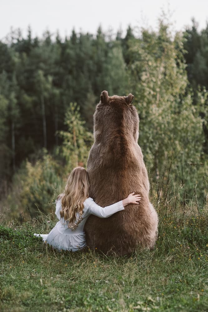 Peaceful Forest Embrace by Olga Barantseva — canvas wall art