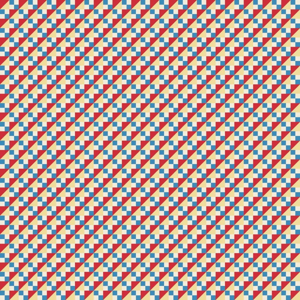 Retro Geometric Pattern