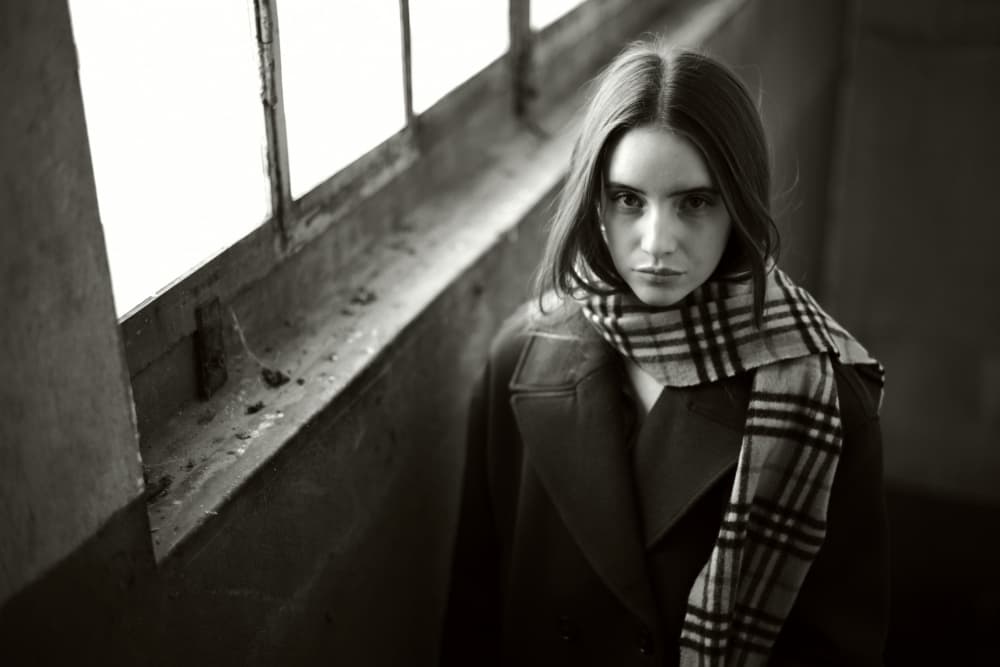 Dramatic Window Portrait by Steffen Lauterbach — canvas wall art