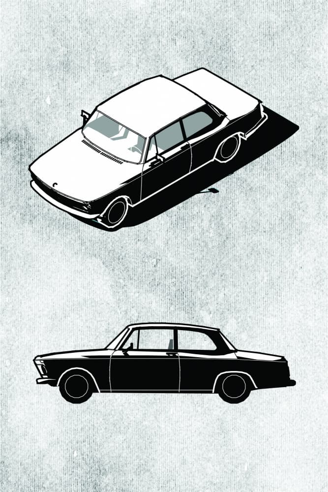 Classic Car Views by jay stanley — canvas wall art