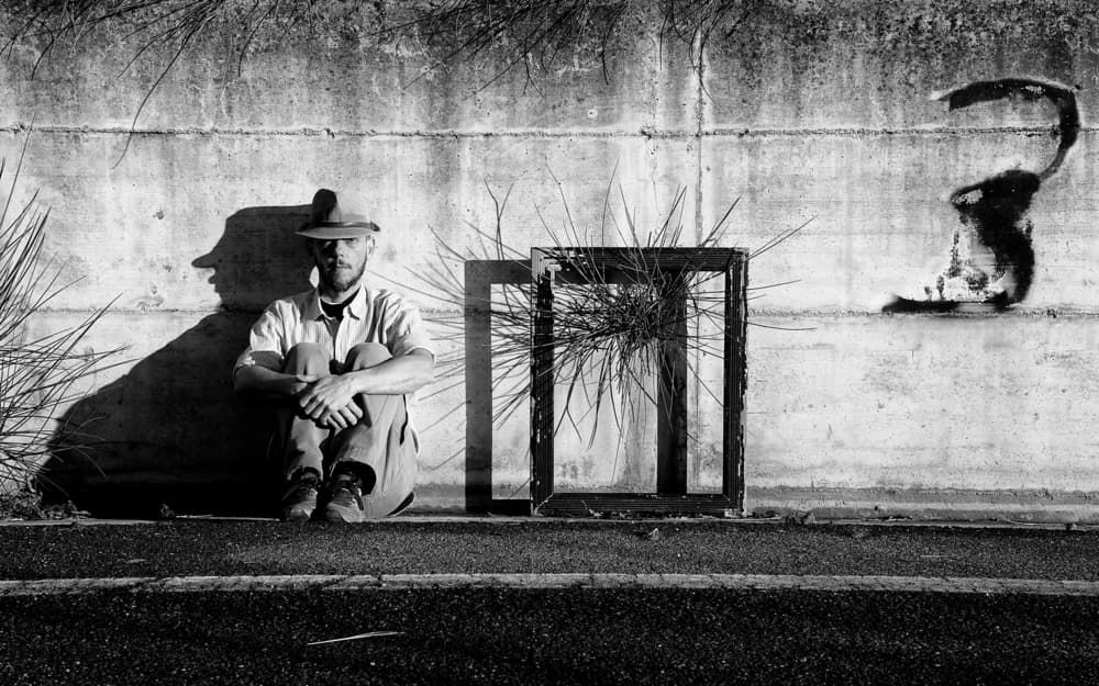 Man in Shadow by Carlo Ferrara — canvas wall art