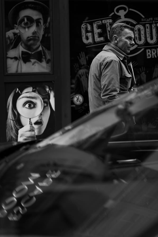 Street of Magnifying Eyes by Olga Varlakova — canvas wall art