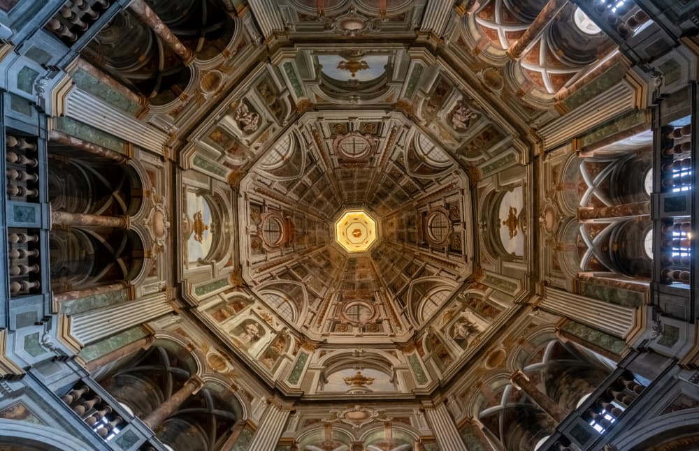 Ornate Dome Interior by Colin Dixon — canvas wall art