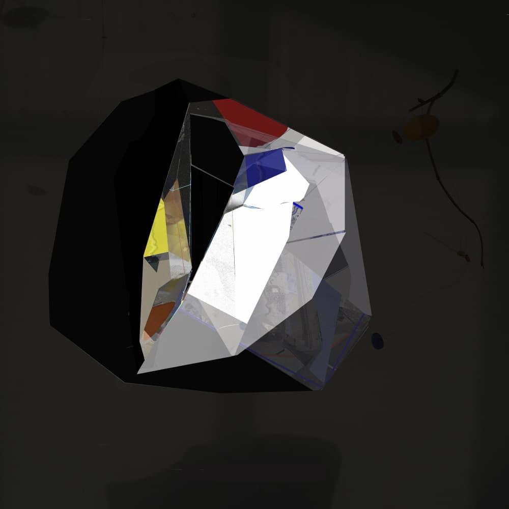Shattered Light Form by Stefan Fransson — canvas wall art
