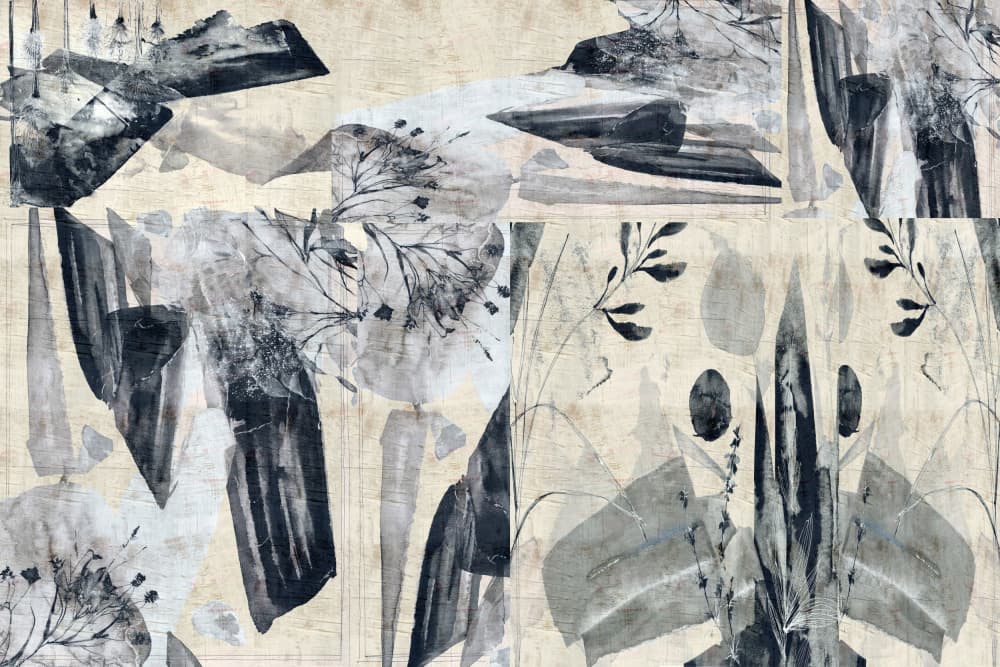 Abstract Organic Forms by cartissi — canvas wall art