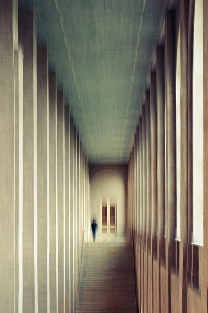 Journey Down Hallway by Elena Raceala — canvas wall art