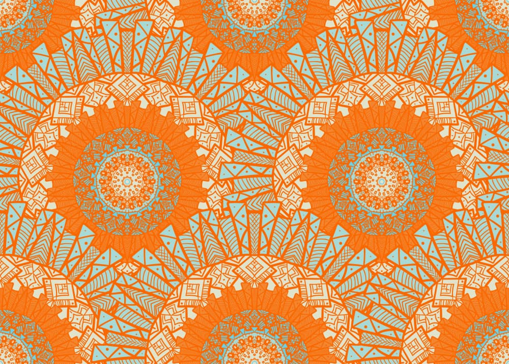 Bohemian Sun Mandalas by Marika Barsrsind — canvas wall art