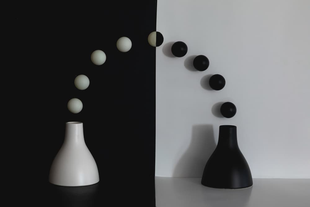 Minimalist Duality by Wendy Xu — canvas wall art