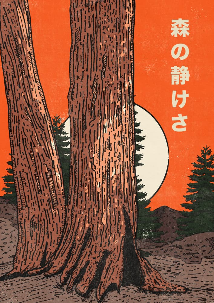 Quiet Forest Glow by Nicholas — canvas wall art